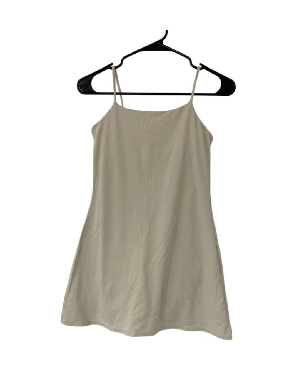 Oysho Women Comfort Mini Dress Romper Size XS off white stretch  1200/222 NWT